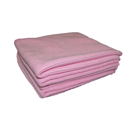 MICROFIBRE ROSE - 32*32 - kit chariot -apfn hygiène